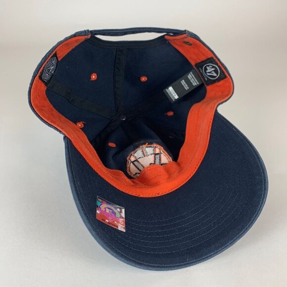 Las Vegas Aviators MiLB Navy Blue 47 Brand Clean Up Relaxed Fit Strapback Hat - Picture 4 of 6